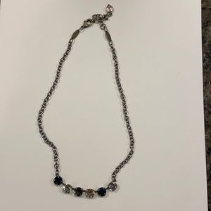 Sabika navy blue necklace